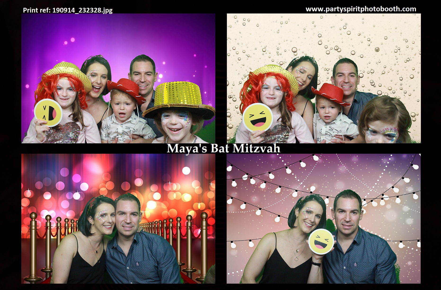 Maya's Bat Mitzvah | View more photos from the event at gallery.partyspiritphotobooth.com/u/PartySpiritPhotoBooth/Mayas-Bat-Mitzvah